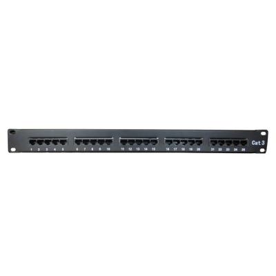 XtendLan Patch panel 19", 25 portů, telefonní, 1U, Cat3