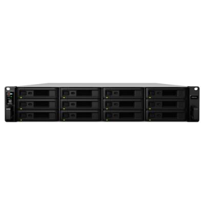 Synology RS3618xs 12-bay NAS, VMware®, Citrix®, Microsoft® Hyper-V®, rack 2U, 8GB RAM, 2x USB 3.0, 4x GLAN, 2x Gen3 x8