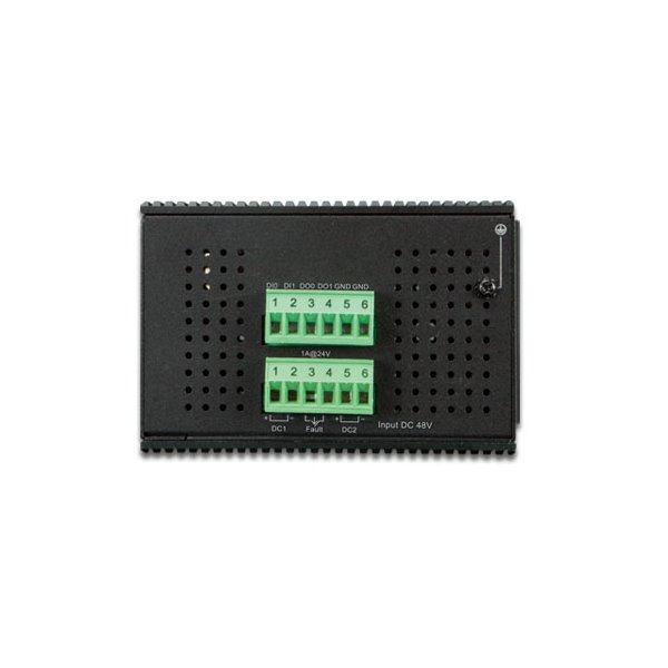 Planet IGS-10020HPT průmyslový L2 switch, 8x1Gb, 2x2.5Gb SFP, PoE 802.3at 240W, 12-48VDC, -40~75°C, 1xRJ45-to-RS232,IP30