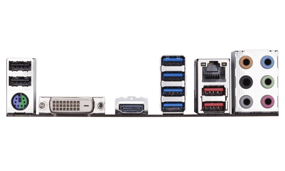 GIGABYTE B450 AORUS M / AMD B450 / AM4 / 4x DDR4 / DVI-D / HDMI / M.2 / mATX