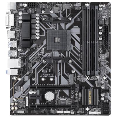 GIGABYTE B450M DS3H / AMD B450 / AM4 / 4x DDR4 / DVI-D / HDMI / M.2 / mATX