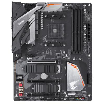 GIGABYTE B450 AORUS PRO / AMD B450 / AM4 / 4x DDR4 / DVI-D / HDMI / M.2 / ATX