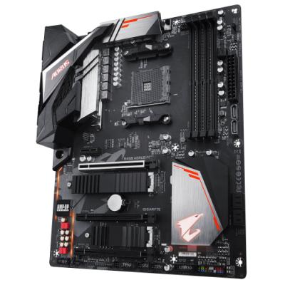 GIGABYTE B450 AORUS PRO / AMD B450 / AM4 / 4x DDR4 / DVI-D / HDMI / M.2 / ATX