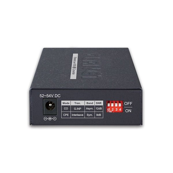 Planet VC-231GP, Ethernet VDSL2 konvertor, 1000Base-T, PoE 802.3at 30W, profil 30a, G.993.5 Vectoring, G.INP