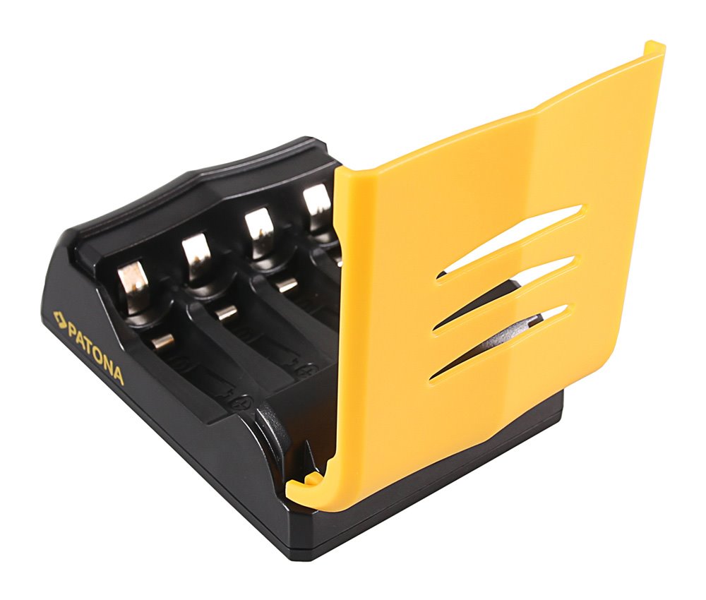 PATONA nabíječka baterií s LCD HighSpeed/ AA/AAA/ pro Ni-MH/Ni-Cd nabíjecí akumulátor