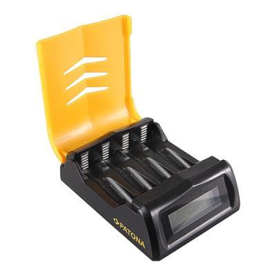 PATONA nabíječka baterií s LCD HighSpeed/ AA/AAA/ pro Ni-MH/Ni-Cd nabíjecí akumulátor