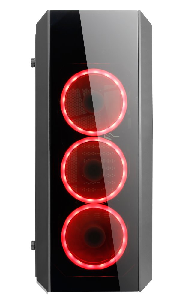 CHIEFTEC MidT Scorpion II GL-02B-OP / ATX / 2x USB3.0 / 1x USB2.0 / bez zdroje / průhledná bočnice / černá