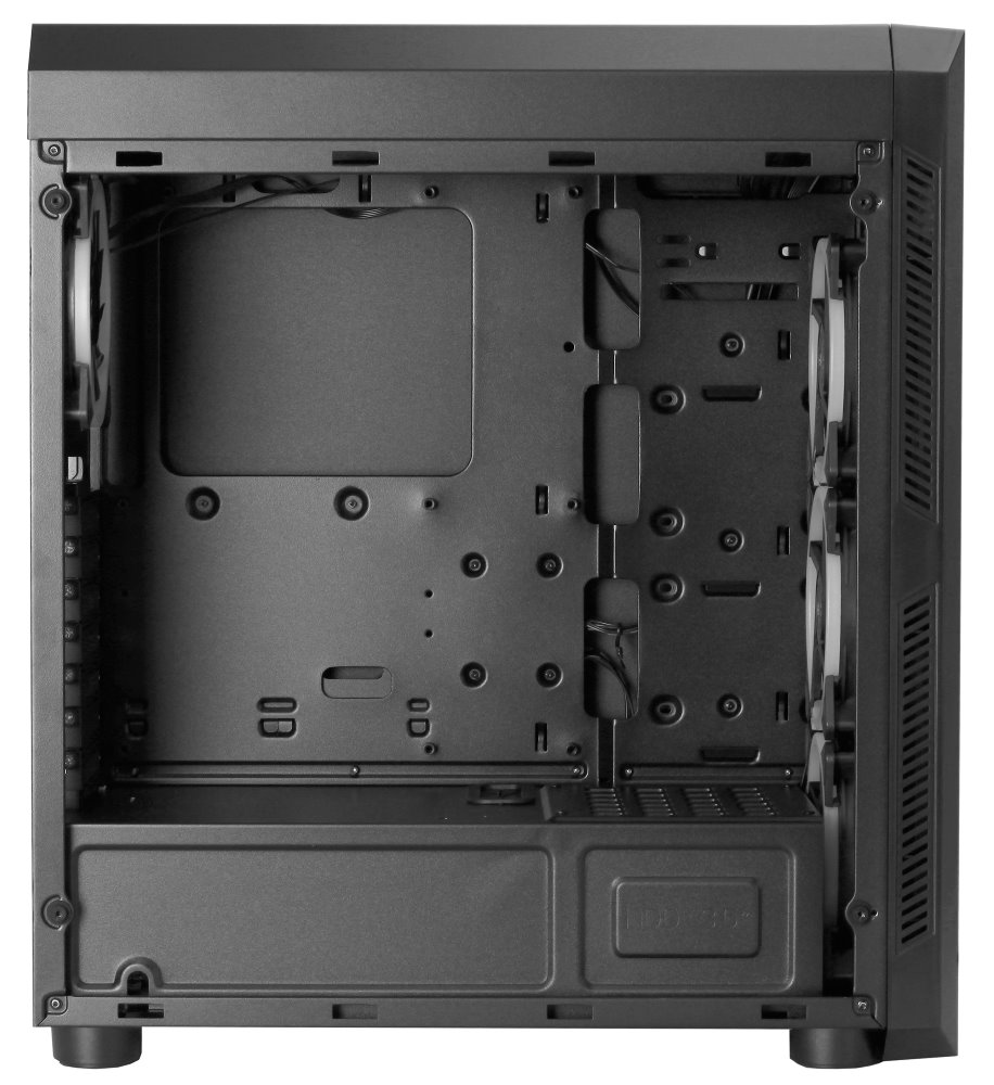 CHIEFTEC MidT Scorpion II GL-02B-OP / ATX / 2x USB3.0 / 1x USB2.0 / bez zdroje / průhledná bočnice / černá