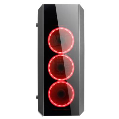 CHIEFTEC MidT Scorpion II GL-02B-OP / ATX / 2x USB3.0 / 1x USB2.0 / bez zdroje / průhledná bočnice / černá