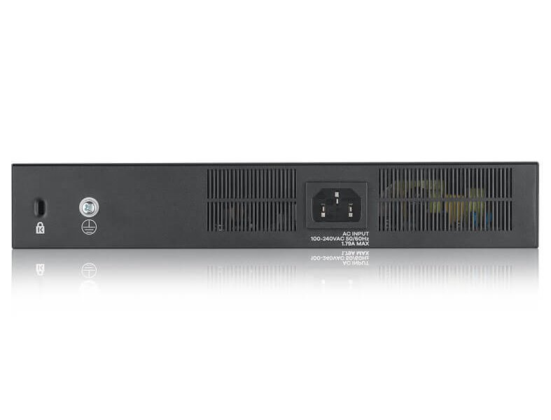 Zyxel GS1920-8HPv2  10 Port Smart Managed Switch 8x Gigabit Copper and 2x Gigabit dual pers., hybird mode, standalone or