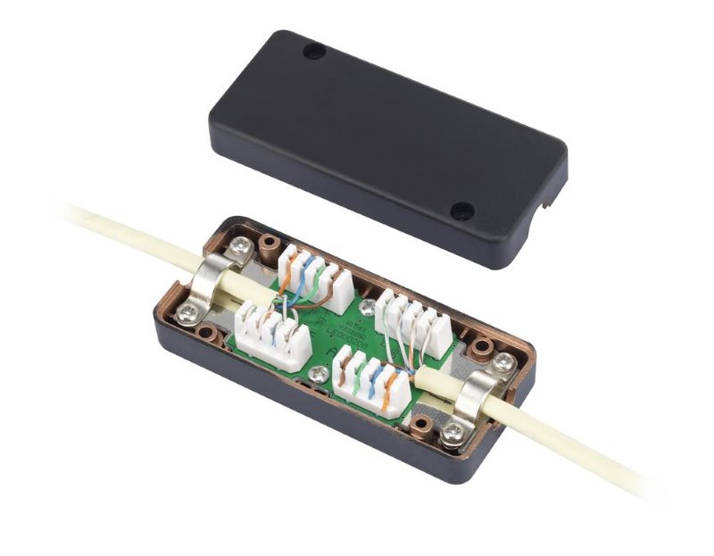 XtendLan Propojovací box, narážecí, CAT6, nestíněný