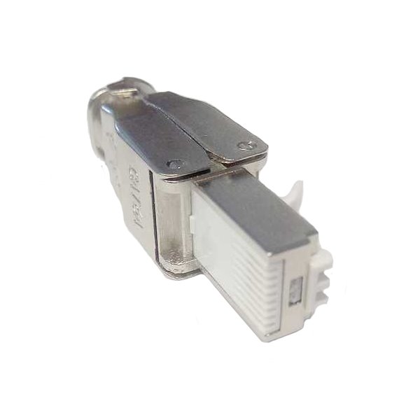 XtendLan Konektor STP RJ45 CAT6A, drát, stíněný, bez nástoje