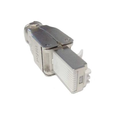 XtendLan Konektor STP RJ45 CAT6A, drát, stíněný, bez nástoje