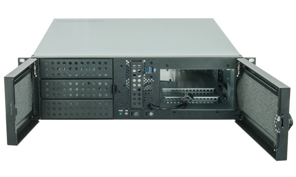 CHIEFTEC skříň Rackmount 3U / ATX/mATX / UNC-310A-B-500BDF / 500W