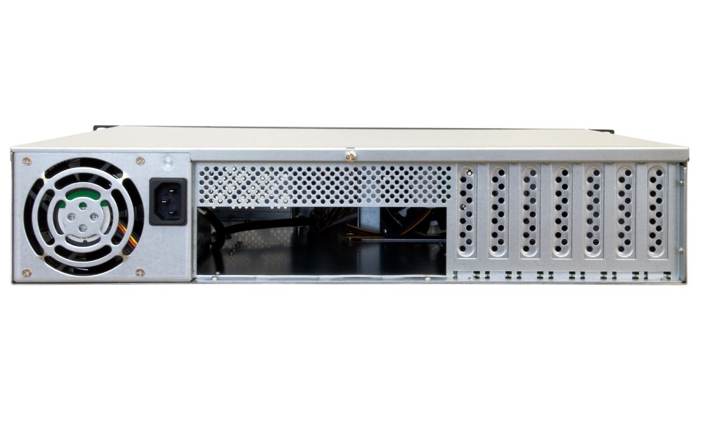 CHIEFTEC rack 19" 2U UNC-210T-B-U3-OP, bez zdroje, USB 3.0, černý