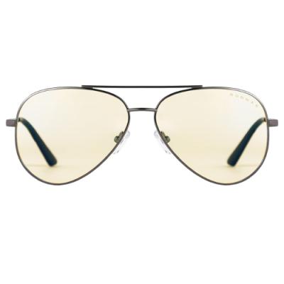 GUNNAR kancelářske/herní brýle MAVERICK GUNMETAL * jantárová skla * BLF 65 * GUNNAR focus