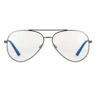 GUNNAR kancelářske/herní brýle MAVERICK GUNMETAL * čírá skla * BLF 35 *  GUNNAR focus