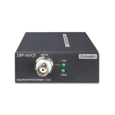 Planet LRP-101CE, COAX PoE extender, slave, 100Base-TX, PoE 802.3at-30W,EFT+ESD, dosah 1km, -20 až 70°C