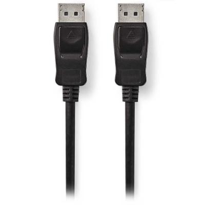 NEDIS kabel DisplayPort/ zástrčka DisplayPort - zástrčka DisplayPort/ 4K/ černý/ blistr/ 2m