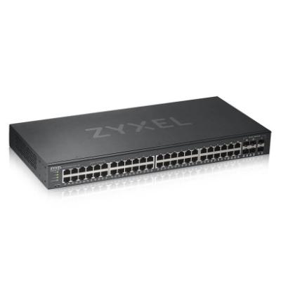 Zyxel GS1920-48v2 50-port Gigabit WebManaged Switch, 44x gigabit RJ45, 4x gigabit RJ45/SFP, 2x SFP
