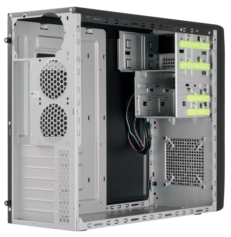 CHIEFTEC MidT CG-04B-OP / 2x USB 3.0/ 2x USB 2.0/ bez zdroje/ černý