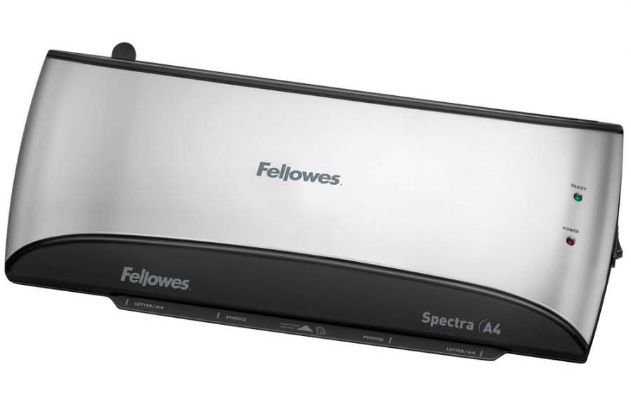 FELLOWES laminátor SPECTRA/ formát A4/ laminovací šířka 230 mm/ fólie 125 mic/ černo-stříbrný