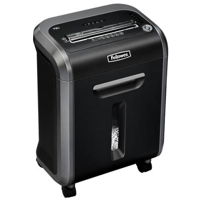 FELLOWES skartovač 79 Ci/ křížový řez 3,9x38 mm/ objem koše 23 l/ stupeň utajení P-4 (důvěrné)/ černý