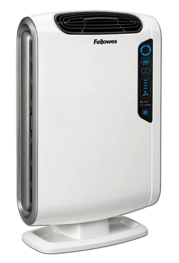 FELLOWES čistička vzduchu AeraMax DX 55/ čtyřstupňový systém filtrace/ černo-bílá