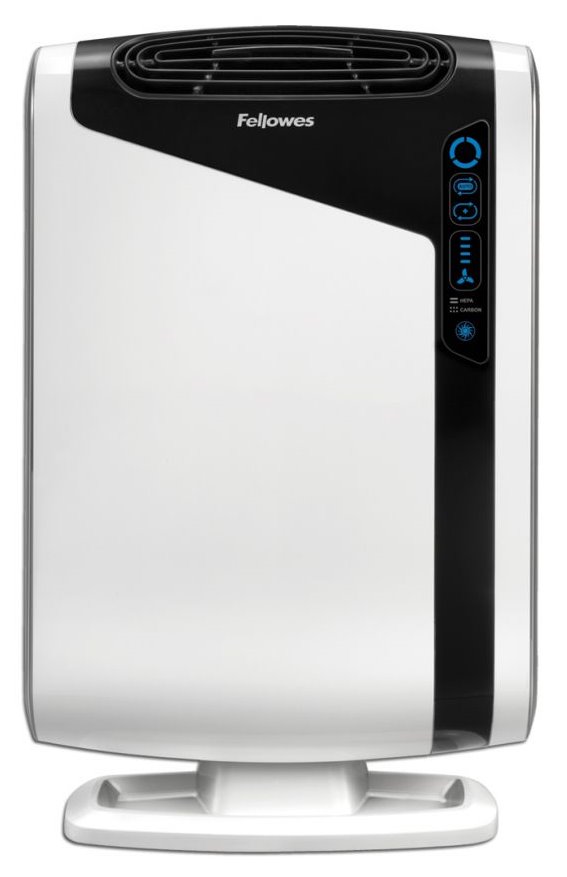 FELLOWES čistička vzduchu AeraMax DX 95/ čtyřstupňový systém filtrace/ černo-bílá