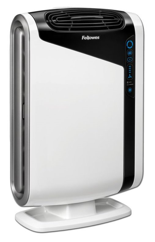 FELLOWES čistička vzduchu AeraMax DX 95/ čtyřstupňový systém filtrace/ černo-bílá