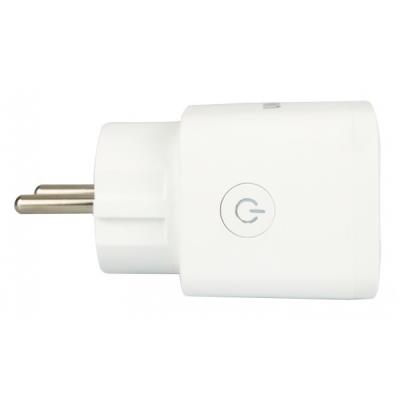 UMAX chytrá zásuvka U-Smart Wifi Plug Mini/ Wi-Fi/ 1x zástrčka/ Amazon Alexa/ Google Assistant/ Android/ iOS/ bílá
