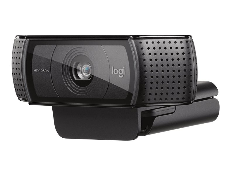 Logitech HD webkamera C920/ 1920x1080/ 15MPx/ USB/ černá