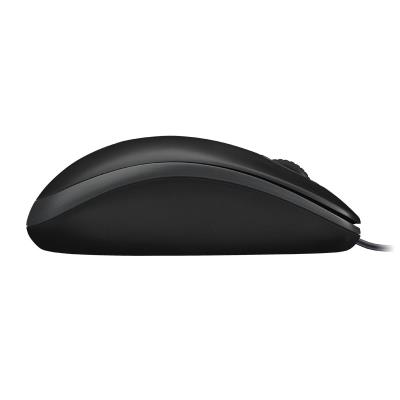 Logitech myš B100/ Drátová/ Optická/ 800dpi/ USB/ černá