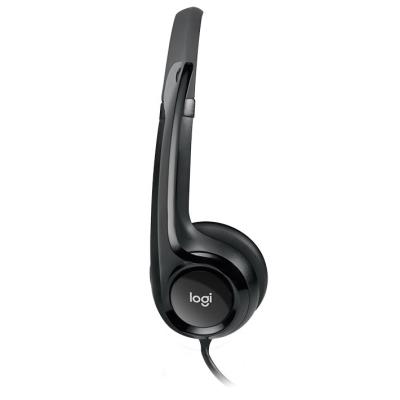 Logitech Headset Stereo H390/ drátová sluchátka + mikrofon/ USB/ černá