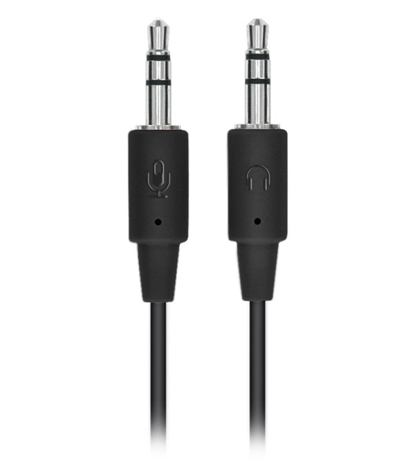 Logitech Headset Stereo H110/ drátová sluchátka + mikrofon/ 3,5 mm jack/ šedá