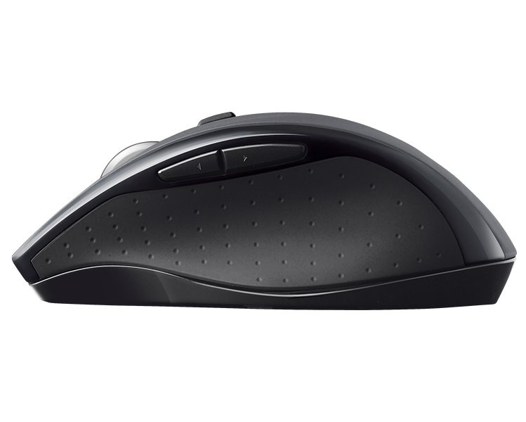 Logitech myš M705/ Bezdrátová/ Laserová/ 1000dpi/ 2.4GHz/ USB přijímač/ černo-stříbrná