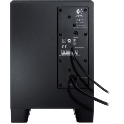 Logitech repro Z313/ 2.1/ 25W/ 3.5 mm jack/ černé