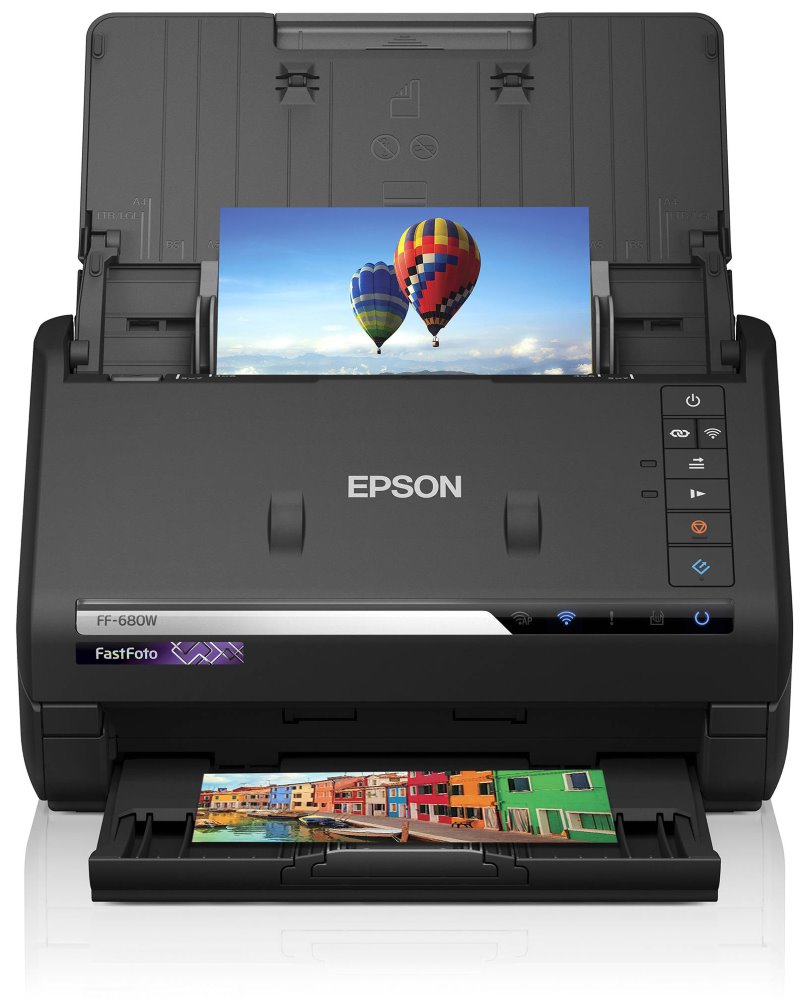 EPSON skener FastFoto FF-680W/ A4/ 600 x 600dpi/ DADF/ Wi-Fi/ USB