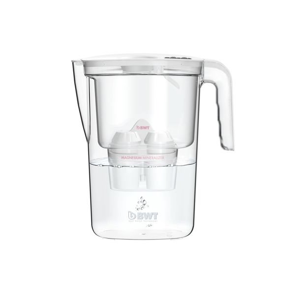 BWT filtrační konvice VIDA bílá, manuální ukazatel + 3 filtry