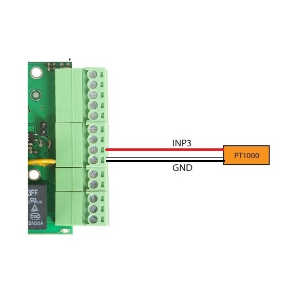 TINYCONTROL teplotní čidlo PT1000 pro LAN ovladač