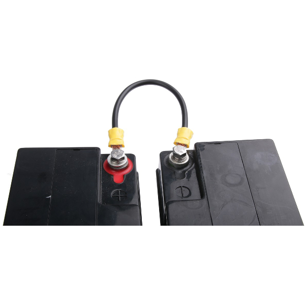 WAVERF propojovací DC kabel, 30cm, očko M6 - dutinka