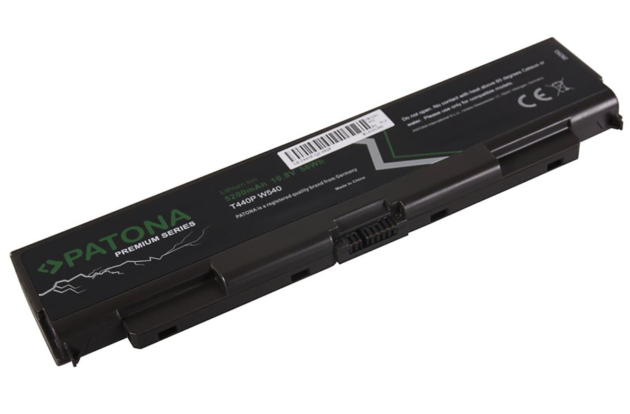 PATONA baterie pro ntb LENOVO L440/T440p 5200mAh Li-Ion 10,8V 45N1145 Premium