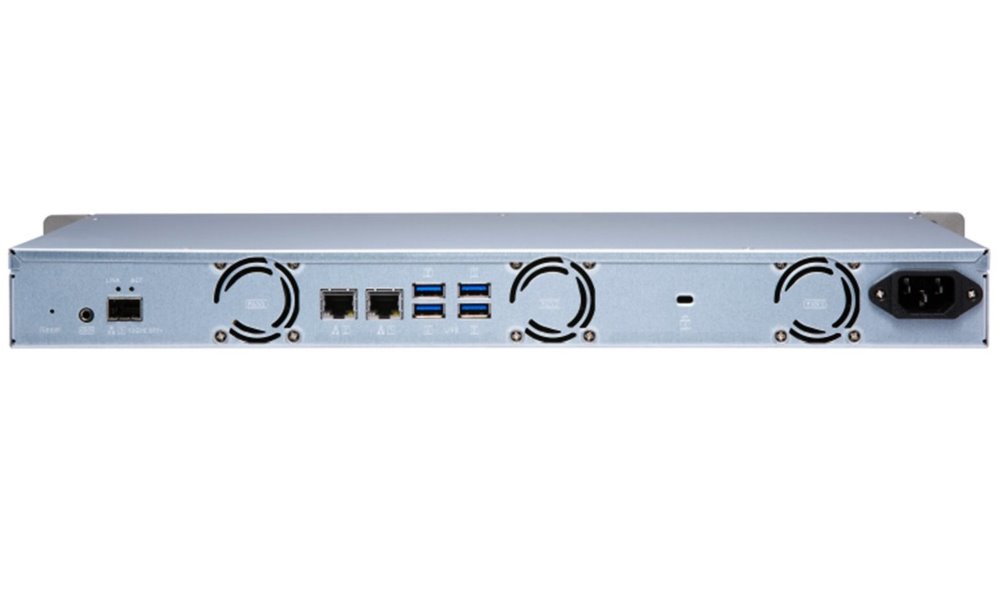 QNAP TS-431XeU-8G   1,7GHz, 8GB RAM, 4xSATA,1x10GbE SFP+, 2xGbE