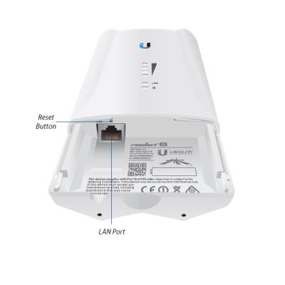 Ubiquiti Rocket 5AC Lite - AP 5GHz, airMAX AC, 2x RSMA, 1x Gbit RJ45, PoE 24V