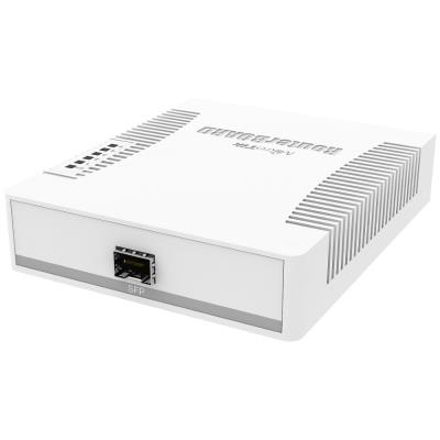 Mikrotik RouterBOARD RB260GS/ nastavitelný 5-portový gigabit smart switch SFP cage/ SwOS/ zdroj