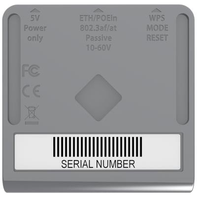 MikroTik RouterBOARD RBmAPL-2nD, mAP lite, ROS L4, 1xLAN, plast. krabice, napájecí adaptér