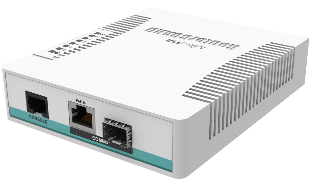 MikroTik Cloud Router Switch 106-1C-5S, 5x SFP, 1x SFP, 1x Combo, Gbit, vč. L5