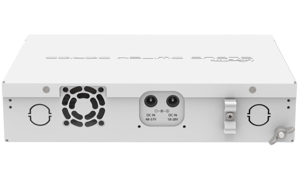 MikroTik Cloud Router Switch CRS112-8P-4S-IN, 8x GbE PoE/PoE+, 4xSFP, L5, 2x PSU (PoE budget 65 + 75 W)