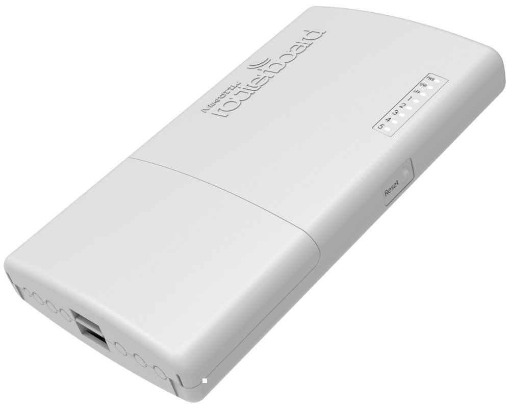 MikroTik RouterBOARD PowerBox Pro 128 MB RAM, 800 MHz, 5x LAN, PoE in/out 802.3af/at, SFP, L4