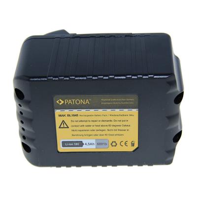 PATONA baterie pro Aku nářadí Makita 18 V 4500mAh Li-Ion